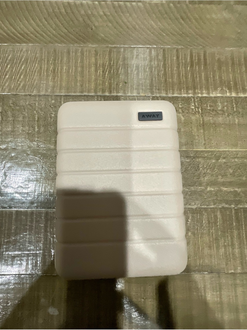Away Mini Hard Shell Case in Off-White